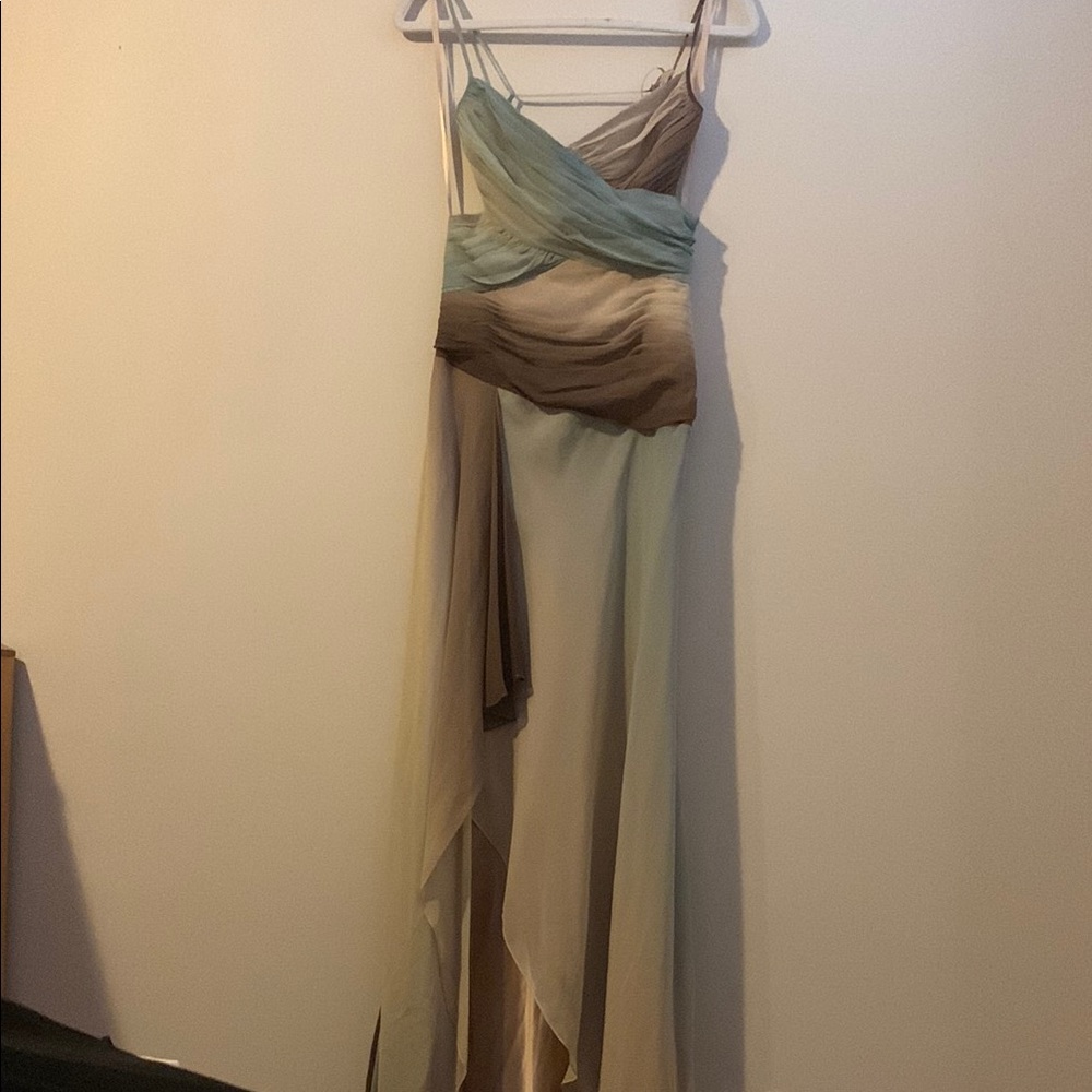 Elegant Multicolor Evening Gown